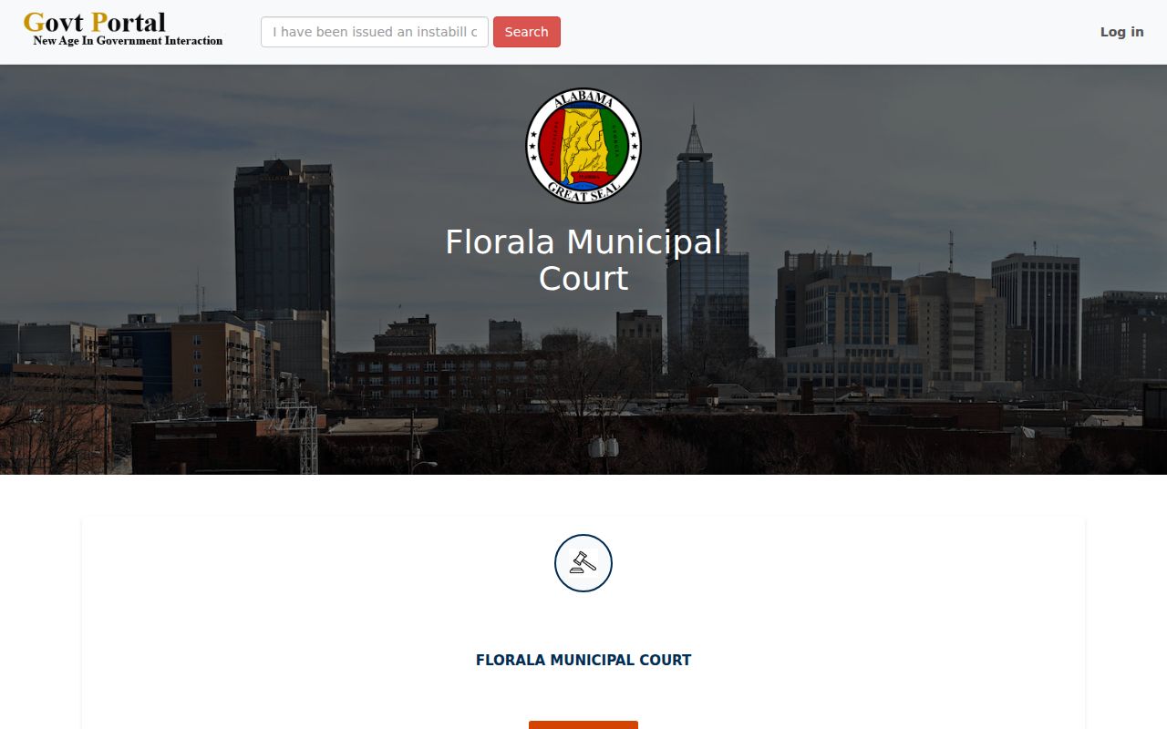 Florala criminal history municipal court payment portal